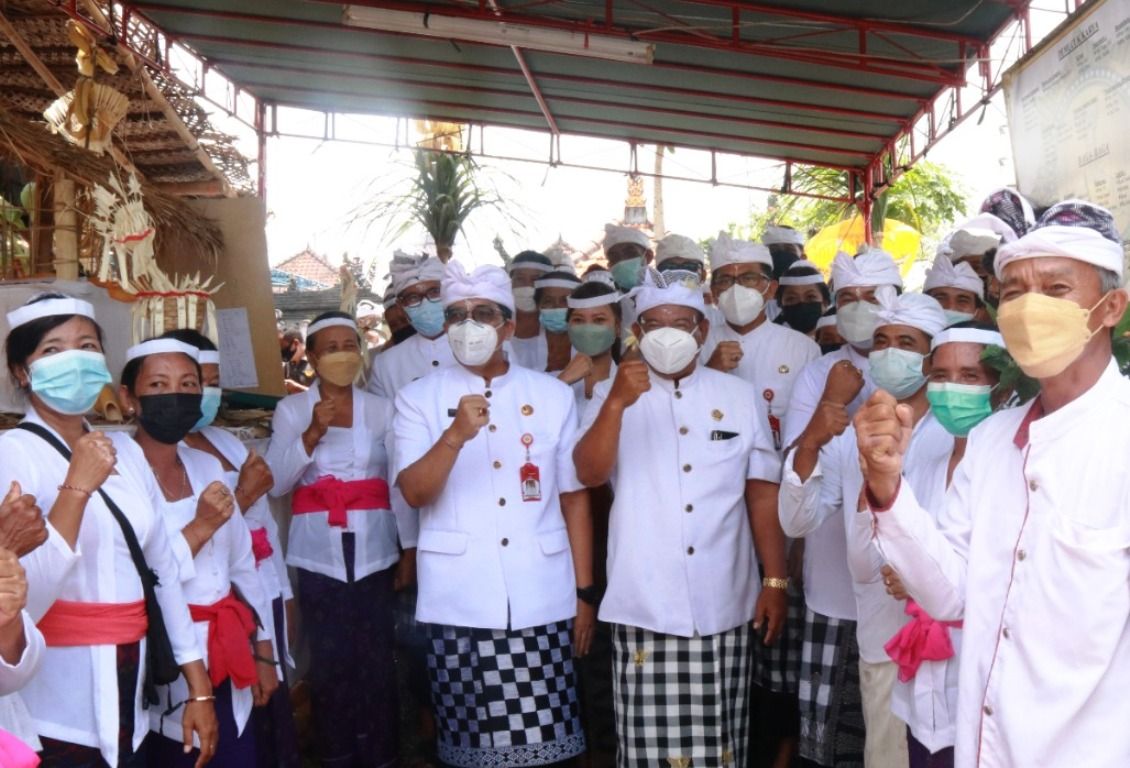 podiumnews.com-Bupati Tabanan Apresiasi Persatuan Warga Banjar Belumbang Kaja